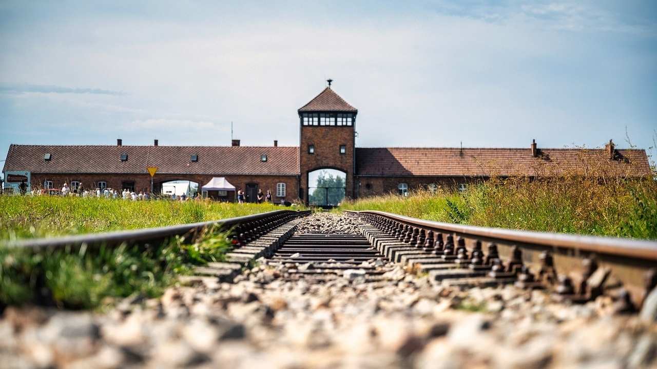 Auschwitz entrata